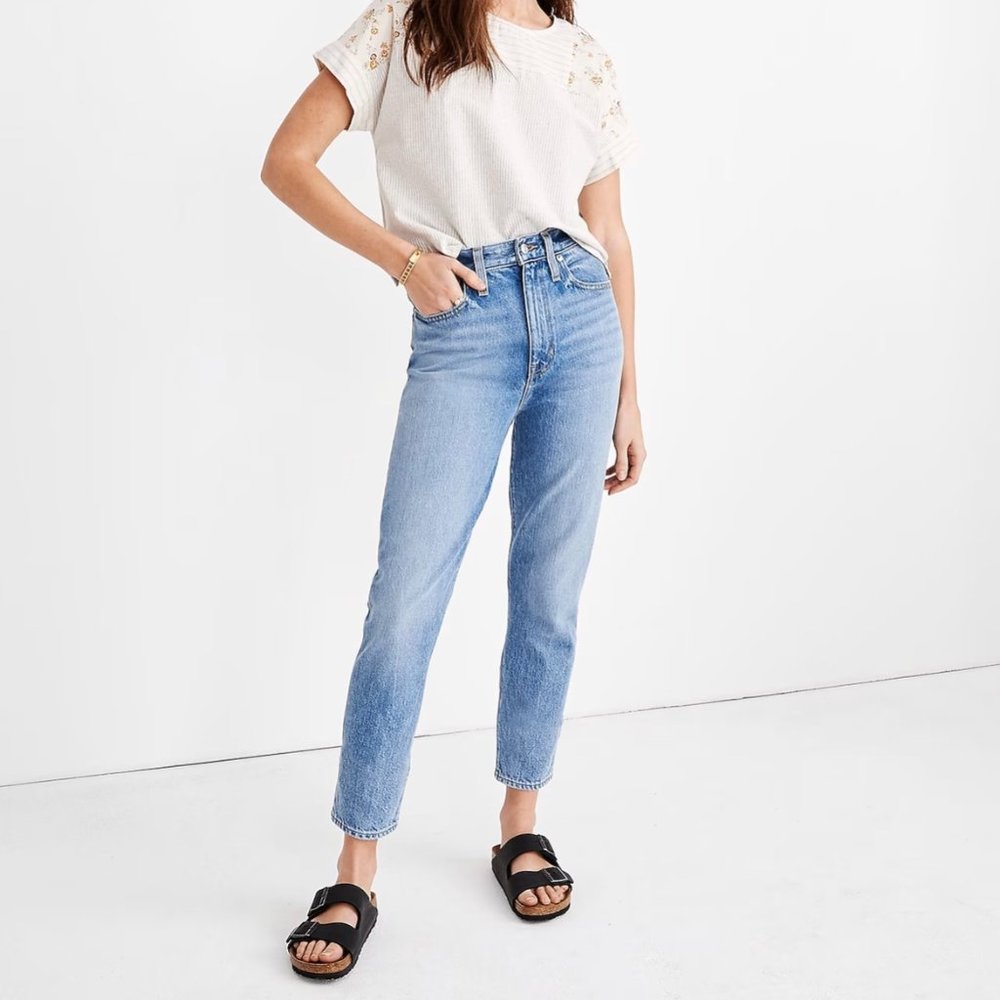 Madewell Mom Jean